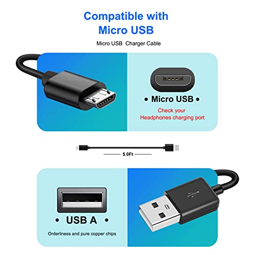 5ft USB punjač kabel za punjenje kabela kompatibilan s Bushnell Wingman GPS zvučnikom, Bushnell Neo Ghost, Phantom, Treblab