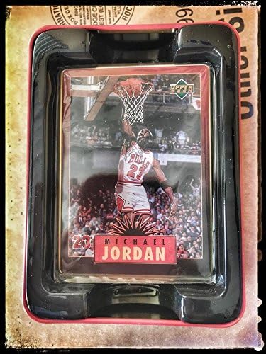 Gyso 1996. Gornja paluba Michael Jordan 5 All-Metal Collector Cards Chicago Bulls, vrlo rijetke kartice.