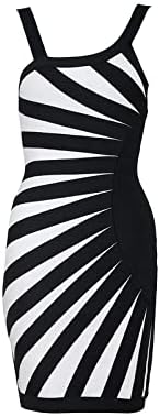novo ljeto 2021. Ženska seksi haljina sa Zebrastim prugastim kratkim suknjama zavojna haljina u crnoj boji