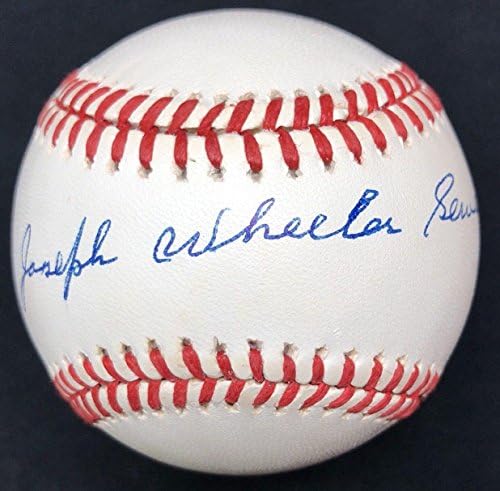 Joseph Wheeler Sewell Potpuno ime potpisao je bejzbol PSA/DNA Joe Hof - Autografirani bejzbols