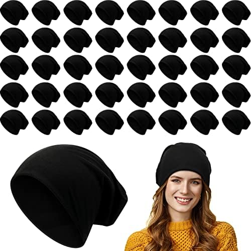 48 kom pamučna glomazna ležerna kapa mekana lagana rastezljiva hip hop ljetna kapa za spavanje u stilu kemoterapije kapa