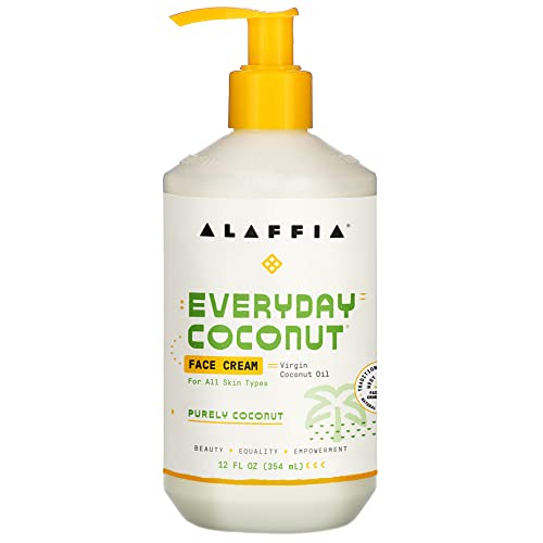 Dnevna Kokosova krema za lice, djevičansko kokosovo ulje za njegu kože, hidratantna krema za čvrstoću i elastičnost, pomaže