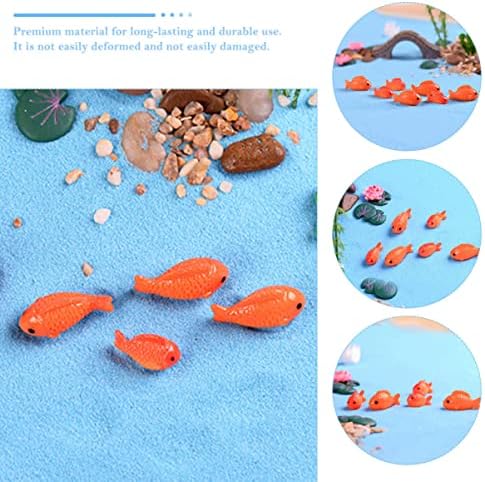 > 40 kom vrtne figurice od smole dekor model akvarija umjetni ukras minijaturni ukrasi za zlatne ribice Pribor lažni ukrasi
