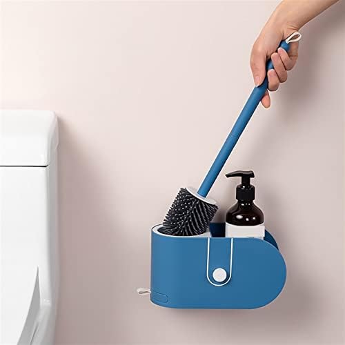Zukeems Dizajn toaletne četke WC-a toaletna četkica za čišćenje zida s podlogom za upijaju vodu i stalak za spremanje kupaonice