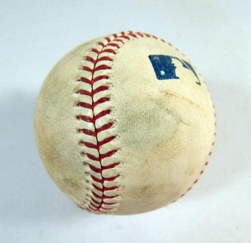 2020 Milwaukee Brewers Pittsburgh Pirates Igra Upotrijebljena bejzbol J.T. Riddle Singl - Igra koja se koristi bejzbol