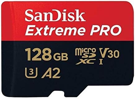 Memorijska kartica SanDisk Micro SDXC kartica kapaciteta 128 GB Extreme Pro radi sa GoPro Hero 8 Black, akcija-kamera Max