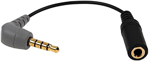 Fotodiox SC4 zamjenski adapter kabel - 3,5 mm TRS žensko do 3,5 mm TRRS muški adapterski kabel