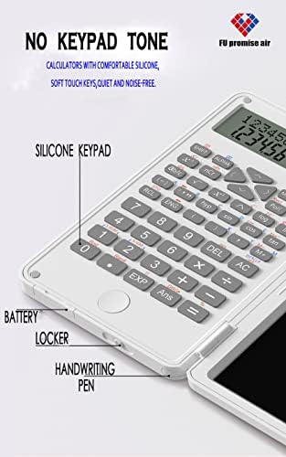 Znanstveni kalkulator Notepad & Doodle jastučić, punjivi, 2-line znamenkasti zaslon, crtanje/memorandu