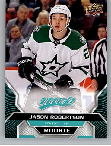 2020-21 Gornja paluba MVP 249 Jason Robertson RC Rookie Dallas Stars NHL Trgovačka karta hokeja