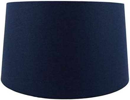 Mestar mornarsko plava tkanina tvrdog bubnjeva lampica 15x17x10