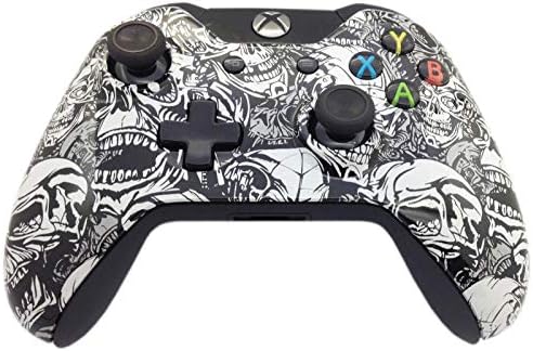 E-e-e-e-igra Gaming® Bijeli zombi uzorak hidro pokrov prednje školjke mod za Xbox One Controller