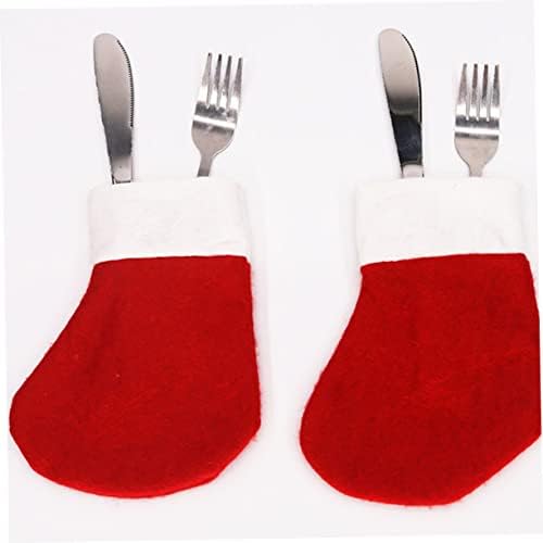 Toyandona 16pcs božićne čarape božićne čarape poklon božićna čarapa Božićna čarapa čarape čarape čarape čarapa u dekoru Bolsas