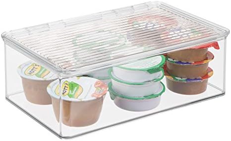 IDesign iDesigniDesign Plastični kontejner za smočnice i kuhinjski pribor, koji ne sadrži bisfenol A, 7,25 x 10,75 x 3,75,