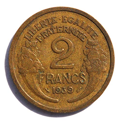 1939. Fr Francuska Marianne Francuska objavljuje rat Njemačkoj 2 franaka Fine Fine