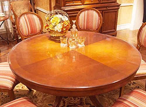 Očisti zaštitni zaštitnik okruglih stola vinil vodootporni plastični stolnjak protiv vruće prostirke za stol prozirni stolnjaci