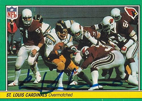 Chuck Muncie potpisao je Chargers 1984 Fleer Team Action Football Card 46 Autogram - NFL Autographd nogomet