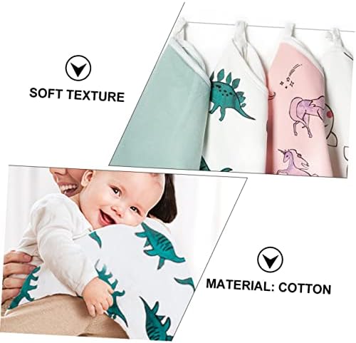 Kesyoo 1pc burp maramice za bebe muslin pamučni dječji ručnici novorođenčad pamučna dječja slina ručnik za bebe za njegu