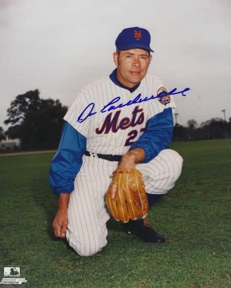 Autografirani Don Cardwell 8x10 New York Mets Photo