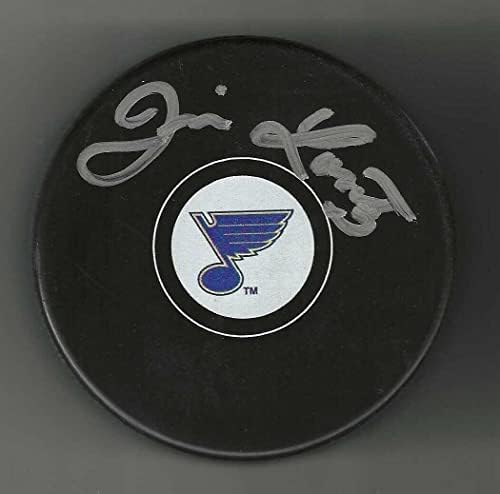 Jim Lorenz potpisao je pak St. Louis Blues - NHL pakove s autogramima