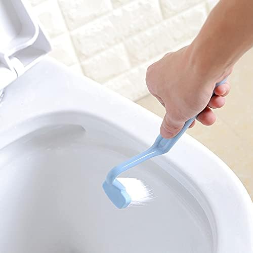 1pc s TIT WCOLEST PRETRAVNI Zakrivljeni kutni toalet za čišćenje četkica Slučajna boja