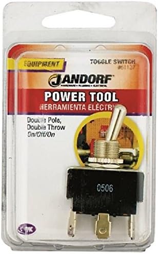 Jandorf Specialty HARDW Switch Togg DPDT ON/OFF/ON 6TB 61137