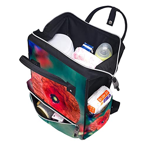 Cvjetna priroda maka ljetna pelena torbica torbi mame ruksak veliki kapacitet pelena vrećica za njegu putničke torba za njegu