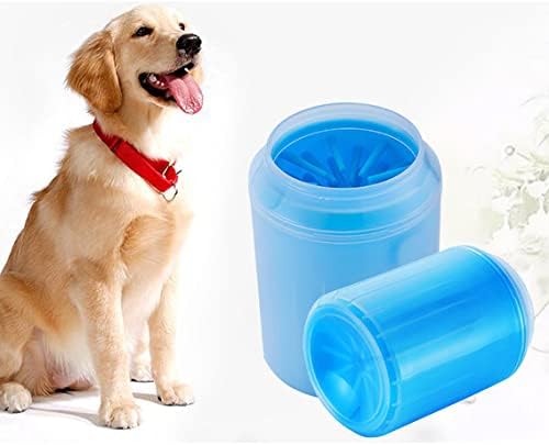 Prijenosni čistač šapa za kućne ljubimce s mekanim silikonskim čekinjama, čistač šapa za pse za pse i mačke
