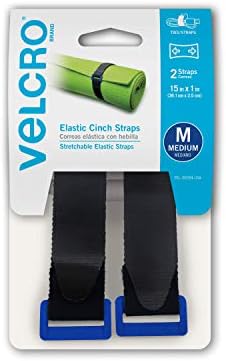 Velcro Brand Bulk Pack 12 kaiševi za pričvršćivanje kabela za višekratnu upotrebu i elastične cinch naramenice s kopčom |