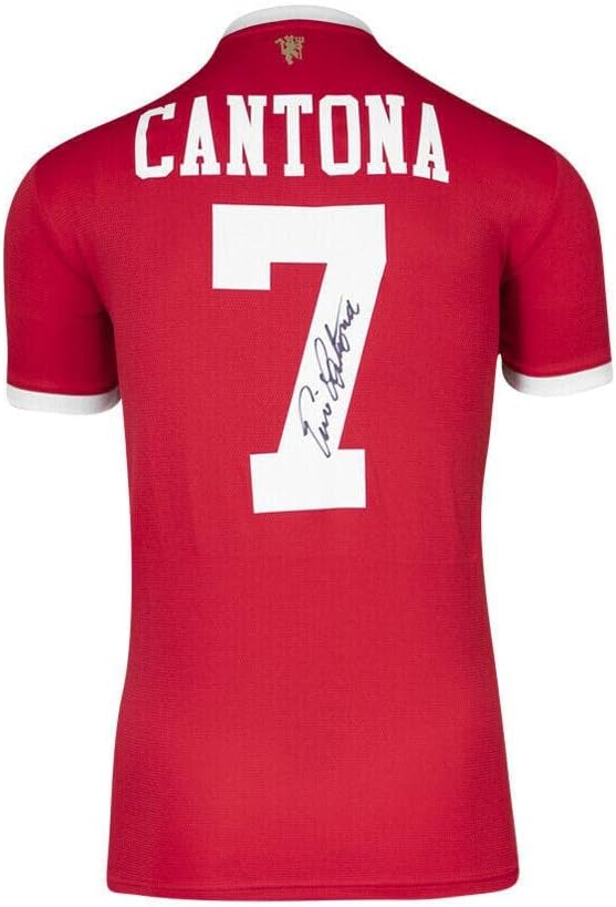 Eric Cantona potpisao majicu Manchester United - 2021-2022, dom, broj 7 - Autografirani nogometni dresovi
