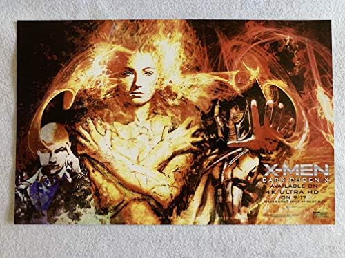 X-Men Dark Phoenix 11x17 Originalni promo filmski plakat SDCC 2019 Bill Sienkiewicz