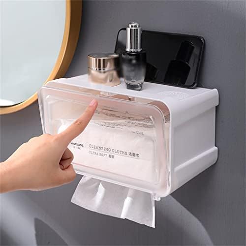 Kutija za ručnike za ručnike Dingzz Besplatno ekstrakciju toaletnog papira Rola zidna stalak za skladištenje toaletnog papira