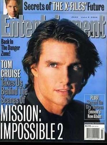 Tom Cruise 2000 Entertainment Weekly Magazine