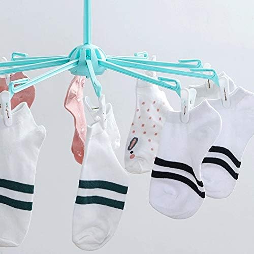 10 isječak sklopivi ručnik sušilica donje rublje čarape isječak višenamjenski vješalica za odjeću plastična prijenosna sušilica