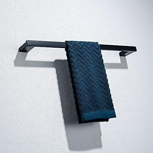 Twdyc crni zid montiran od nehrđajućeg čelika kuka držač za toaletni papir, ručnik bar kuhinjski sadržaji hardverski dodaci