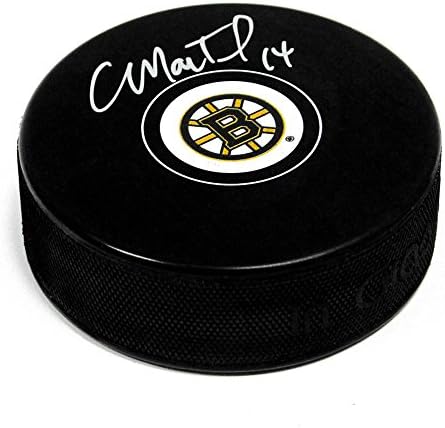Hokejaški pak s autogramom Craiga Mctavisha Boston Bruins - NHL Pakovi s autogramima
