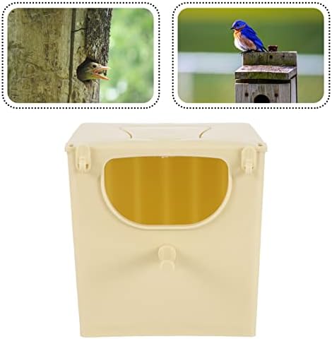 Dvorišta viseće ptice plastična kavez za ptice viseće kutije za izbacivanje plastične kutije za uzgoj vanjske ptice kavez