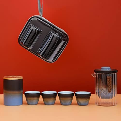 Čajnici gradijent prijenosni čaj za putovanja set kući brza šalica prateći čaj set mali set poslovni poklon