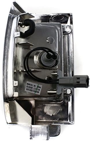 Autodijelovi suvozačeva prednja desna strana, završna obrada sklopa bočnog bočnog svjetla bokobrana, zamjena kromiranog okvira