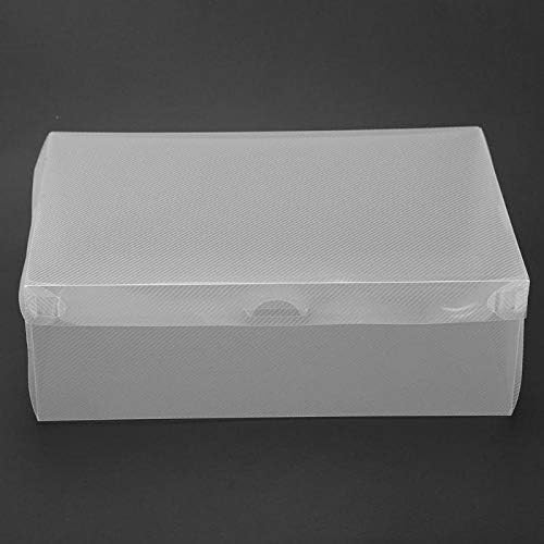 Anncus Women/Children 10pcs Prozirna plastična kutija za cipele kutije za cipele sklopiva šminka ekološki prihvatljivi držač