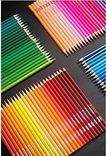 MJWDP Boje u boji olovke od drveta grafita Iron kutija ispunjava olovka Napredna obojena olovna slika Skica Skica