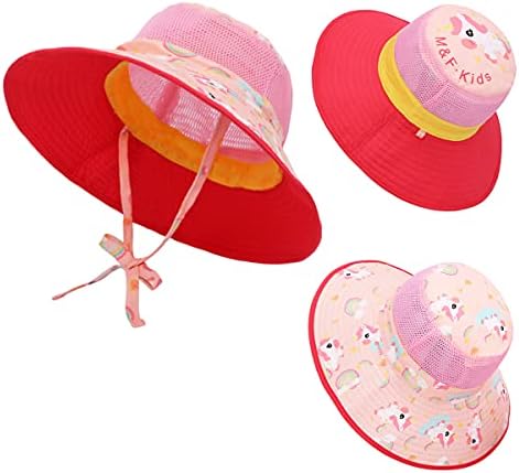 Reverzibilni šešir za sunčanje za malu djecu, mrežasti prozračni ljetni šeširi širokog oboda, zaštita od 50+