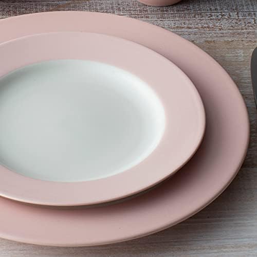 Noritake Colorwave ružičasti 4-komad naplatnice za pribor za večeru u ružičastoj boji
