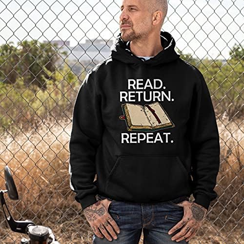 Mazoli knjižničarski hoodie pokloni za ljubitelje knjiga, slatka knjižničarka s kapuljačom dizajn dukserice