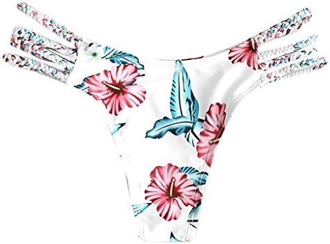 Fulijie ženske ploče kratke hlače duge tange seksi kupaći kostim za kupaće kostime Žene dno bikini v kupaće kostime kupaći
