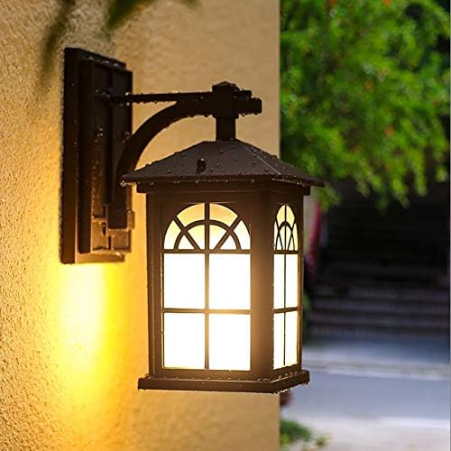 Dann vanjska zidna svjetiljka europski stil vodootporno dvorište žarulja Vrtna vila Vanjska balkona LED vrata balkonska lampica