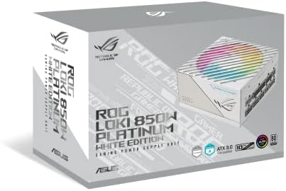 Asus rog loki sfx-l 850W platinasto bijelo izdanje